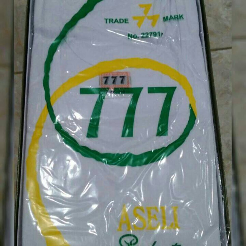 Kaos Oblong 777 Polos Size 44 46 48 Berkualitas