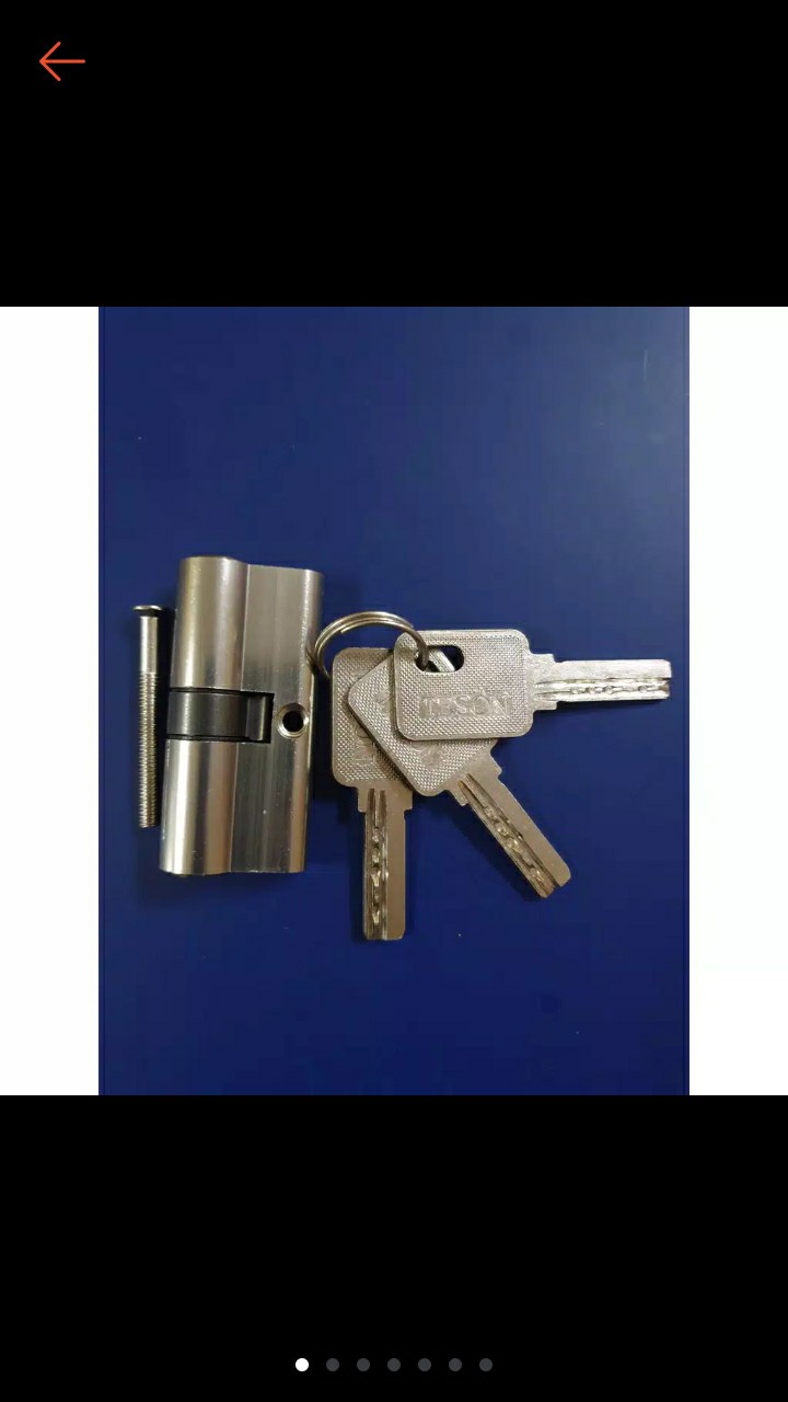 Kunci Pintu Silinder Merek Teson - Kunci Aluminium Silinder