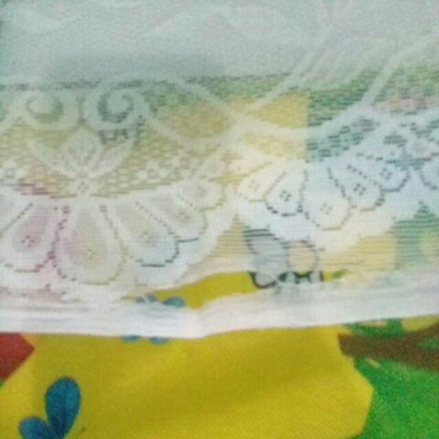 Tirai Jendela Rumah Putih Polos/vitrace/puring/daleman/kerai/gorden/rumah/jendela