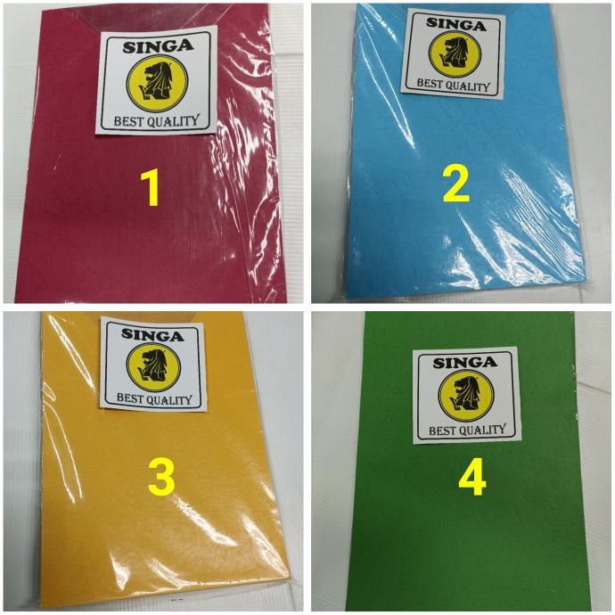 

Kertas Cover Jilid A4 Bufalo Bahan Tebal bukan Tipis / pak isi 100 Star Seller Termurah