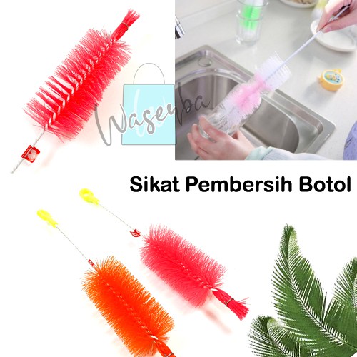 Sikat Botol Minum / Sikat Pembersih Botol Bayi Warna Termurah