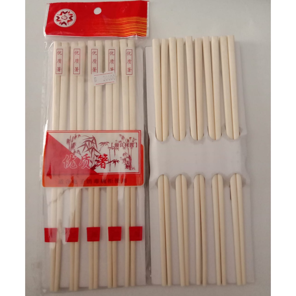 Sumpit Melamin Mie Ayam 10 Pasang