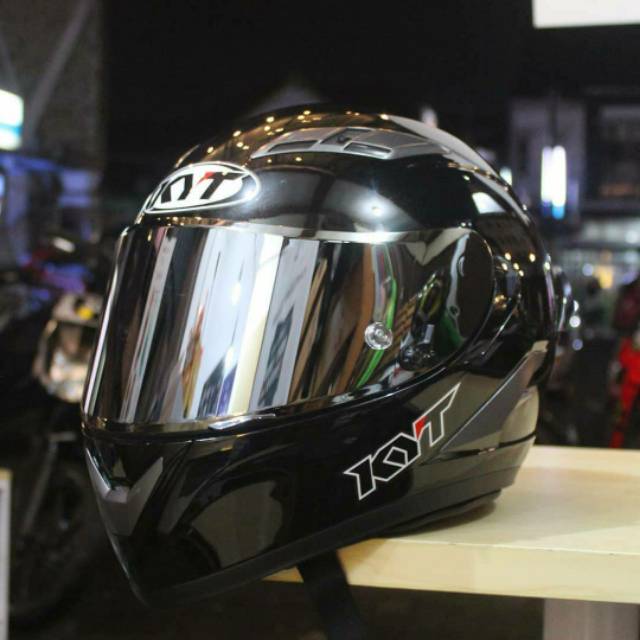 kyt falcon FR solid black hitam glossy not vendetta 2 paket ganteng