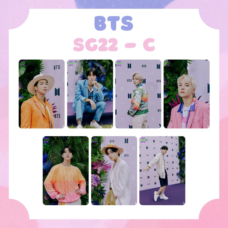 [BTS] PHOTOCARD BTS SEASON'S GREETINGS 2022 ‼️ BACA DESKRIPSI ‼️