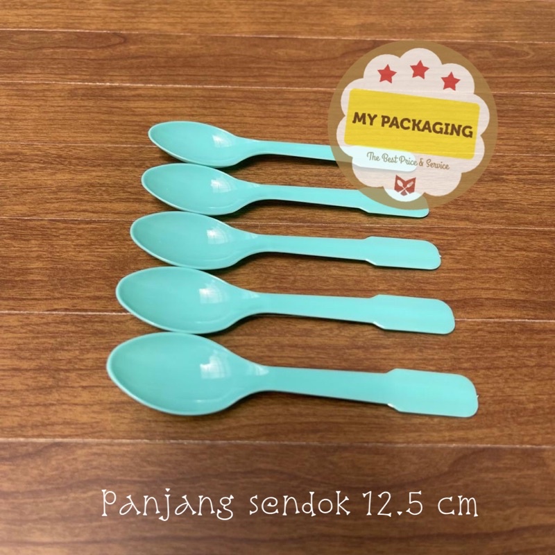 Sendok Ice Cream BESAR / Sendok Jely / Sendok Puding  - PREMIUM 50pcs