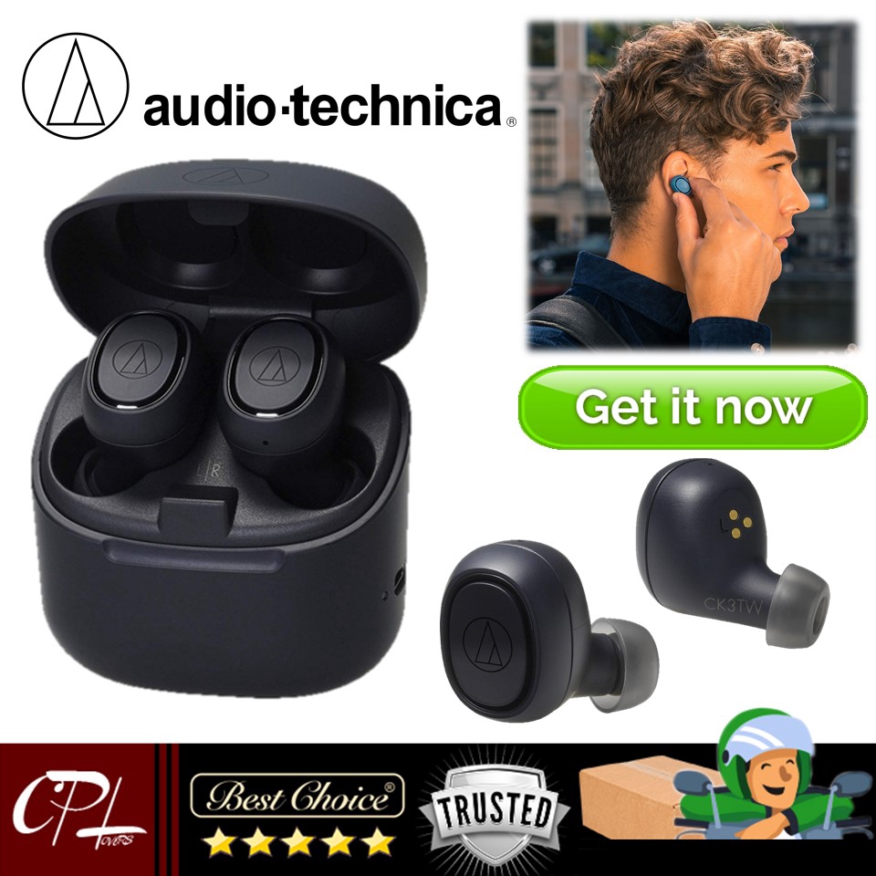 Audio Technica ATH CK3TW / CK3TW Wireless In-Ear Headphone