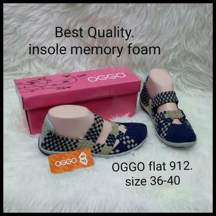 SEPATU WANITA OGGO FLAT 912