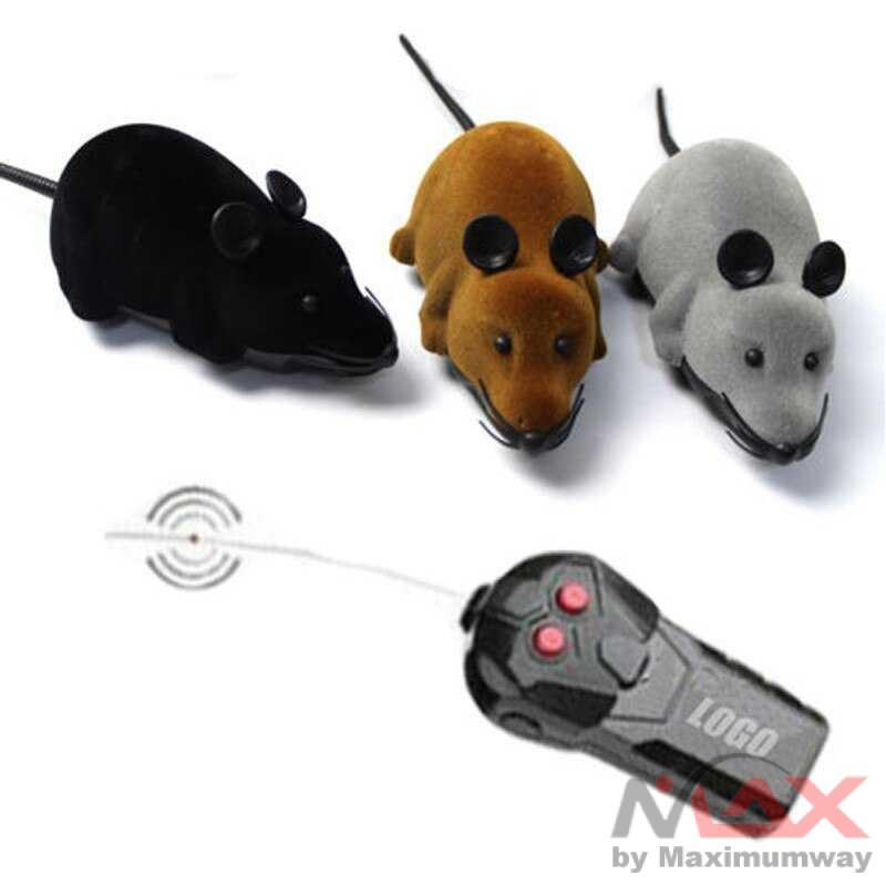 RC Tikus Got Tampan Mice Prank Mainan Tikus Mini Dengan Remot Kontrol - ST-222 Warna Gray