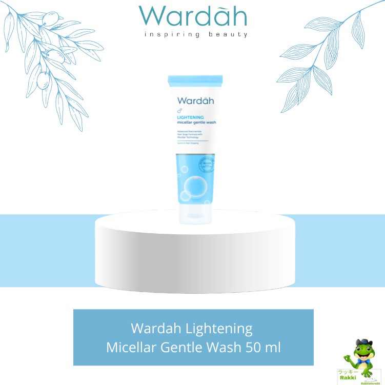 ❣️Rakkistore99❣️Wardah Lightening MICELLAR GENTLE WASH (FACEWASH) 50ML