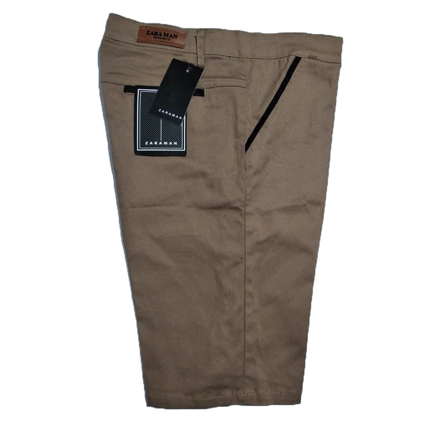 COD !! Celana pendek chino bahan katun strech melar - CELANA GYM MMA