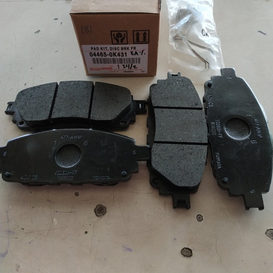 brakepad kampas rem innova reborn 04465-0K431