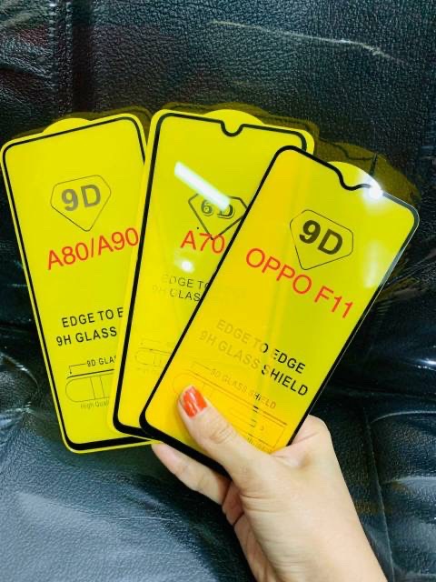 TEMPERED GLASS 5D/11D/21D FULL LAYAR ALL TYPE RENO3/A91/A52/A01 SAMSUNG OPPO VIVO IPHONE DLL