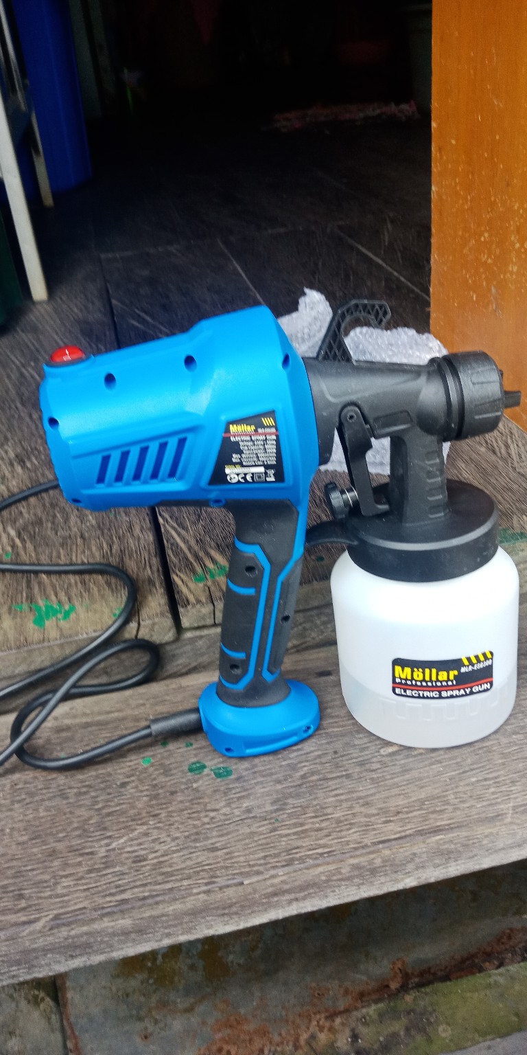 Spray Gun Elektrik Alat Semprot Cat Elektrik Mollar Spray Gun Listrik Tanpa Kompresor