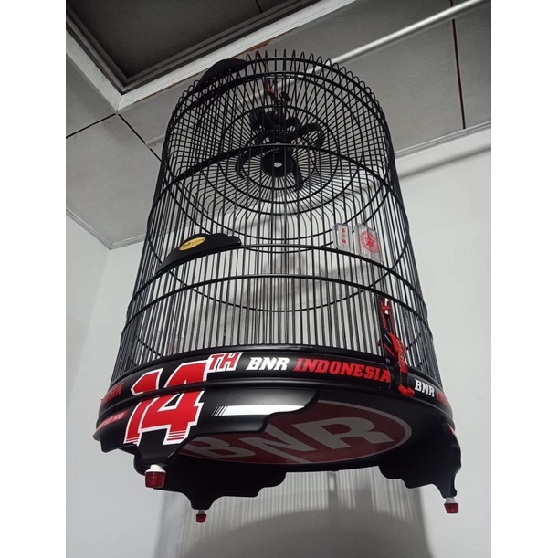 SANGKAR KANDANG MURAI BNR DECAL 14TH Uk NO 2 DM 58CM