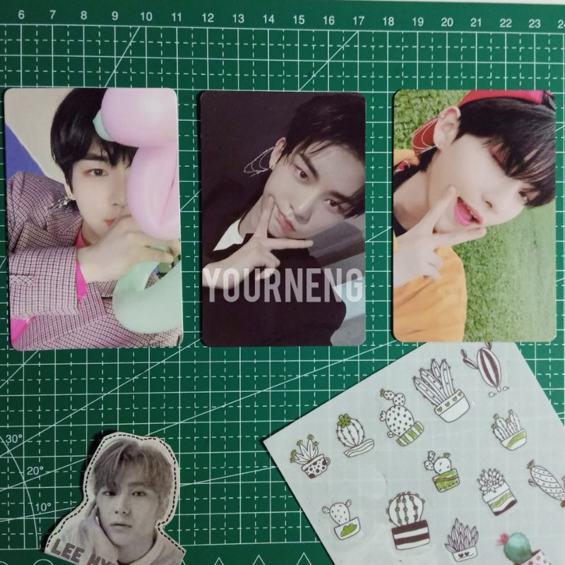 PHOTOCARD PC HWALL HYUNJUN HEART IN THE AIR NO AIR JUYEON SUNWOO ERIC Q HYUNJAE HAKNYEON