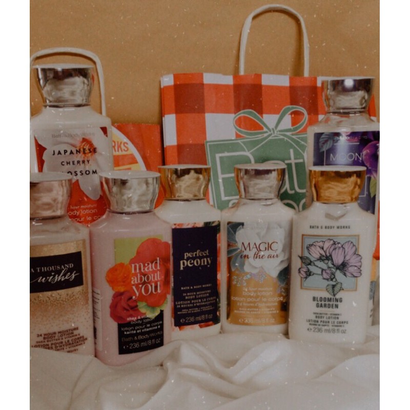 bath and body works body lotion