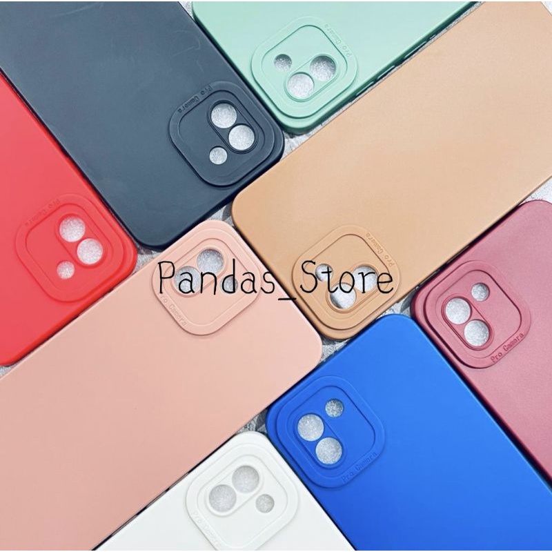 Softcase Pro Camera Samsung A03 Candy Case Full Color 3D Silikon TPU