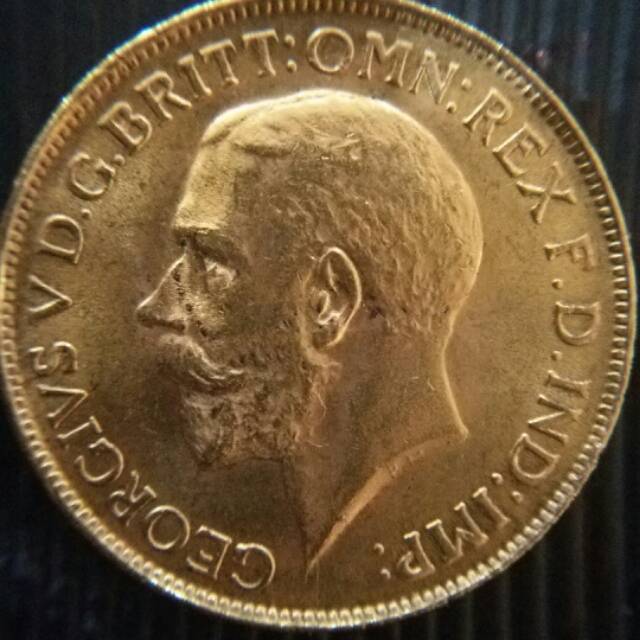 Coin emas inggris tahun 1928