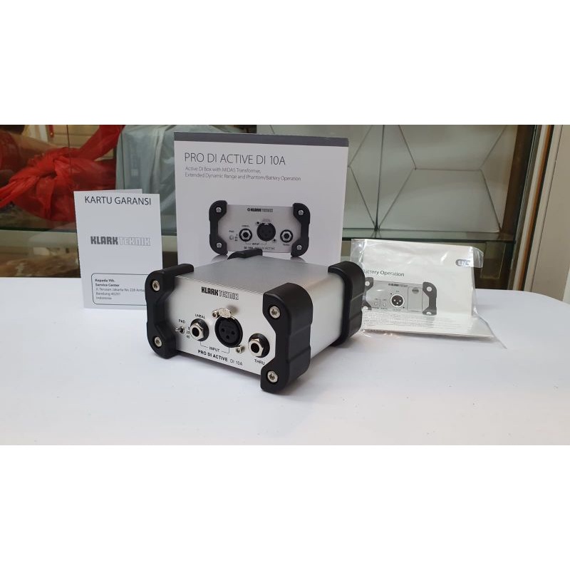 Active DI Box KLARK TEKNIK DI10A | KLARK TEKNIK DI-10A Original