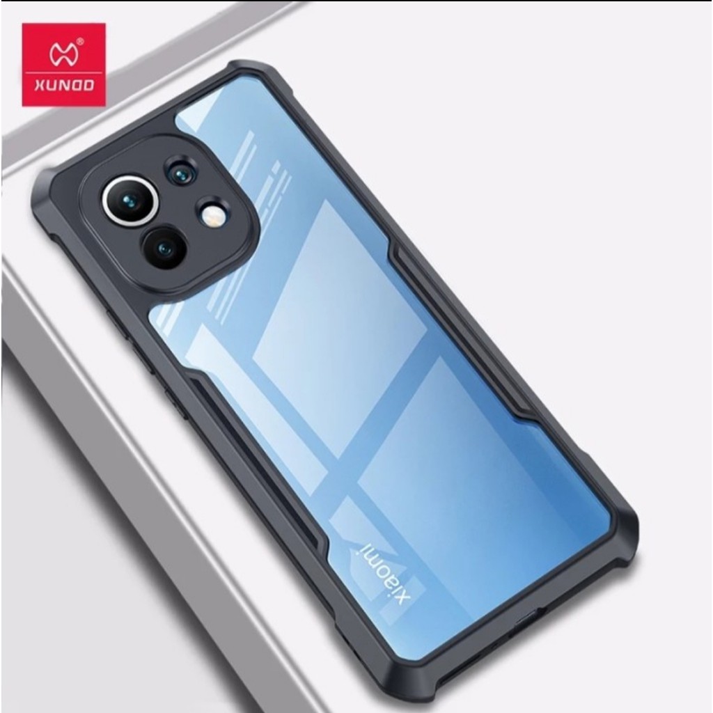 XUNDD Xiaomi Mi 11 Mi11 lite Case Clear Camera Cover casing original