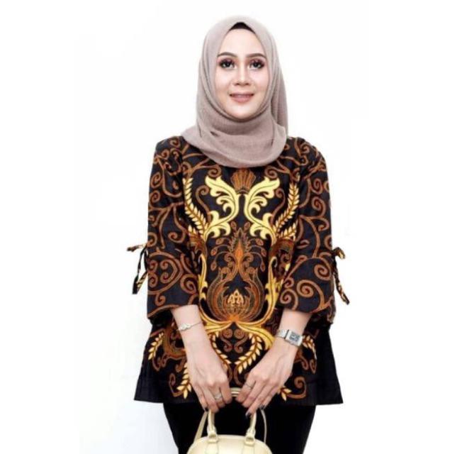Atasan Batik Dolby Dolbi Dobby Doby Tenun Sutra Tulis Halus Katun Atbm Baron ,sarombit Atasan