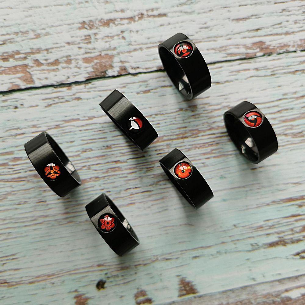 Needway   Cosplay Ring Daily Decoration Finger Buckle Boys Itachi Girls Jewelry Accessories