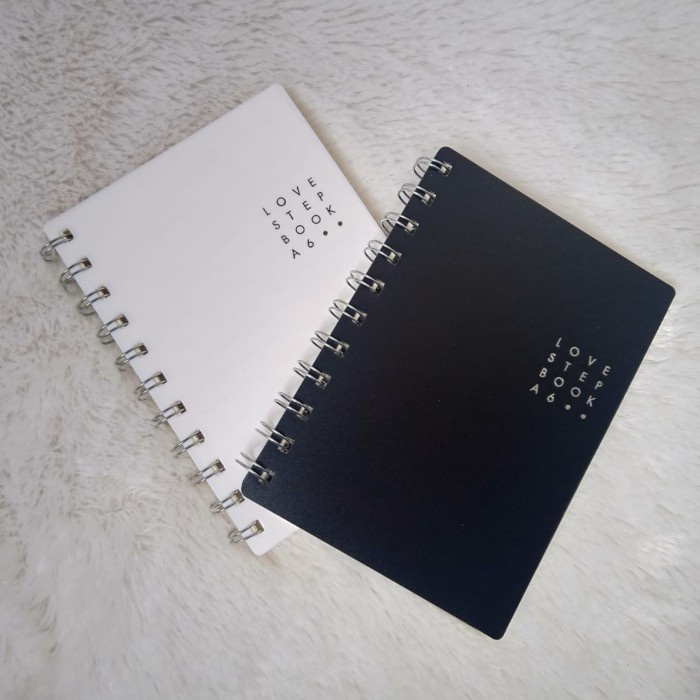 

[RESTOCK] Notebook Spiral A6 - Buku Catatan - Buku Agenda Fancy - Hitam