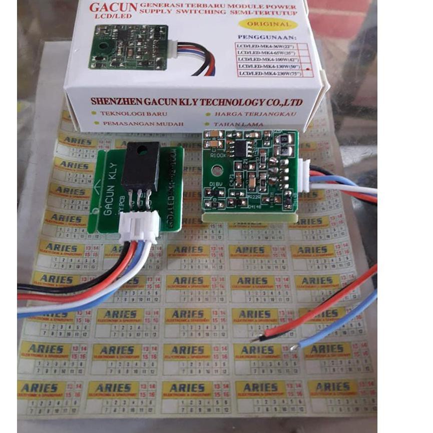 Terbaru.. gacun 4 kabel 50 inch 130w Gacun LED TV