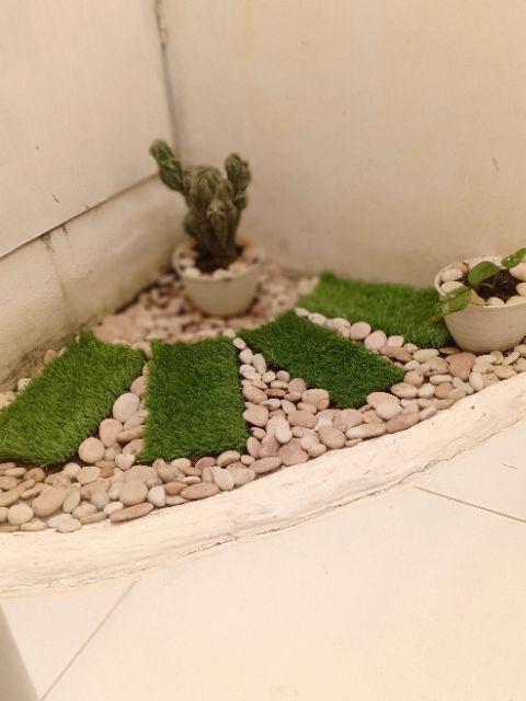 Rumput Sintetis 25 X 25 Cm Tebal 2.5cm