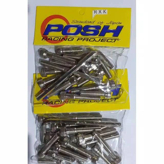 Baut blok L mesin Rx-King merk posh