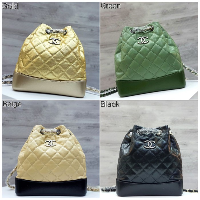 Chanel Gabrielle Small Backpack 23cm / Tas Ransel Kecil Wanita Branded