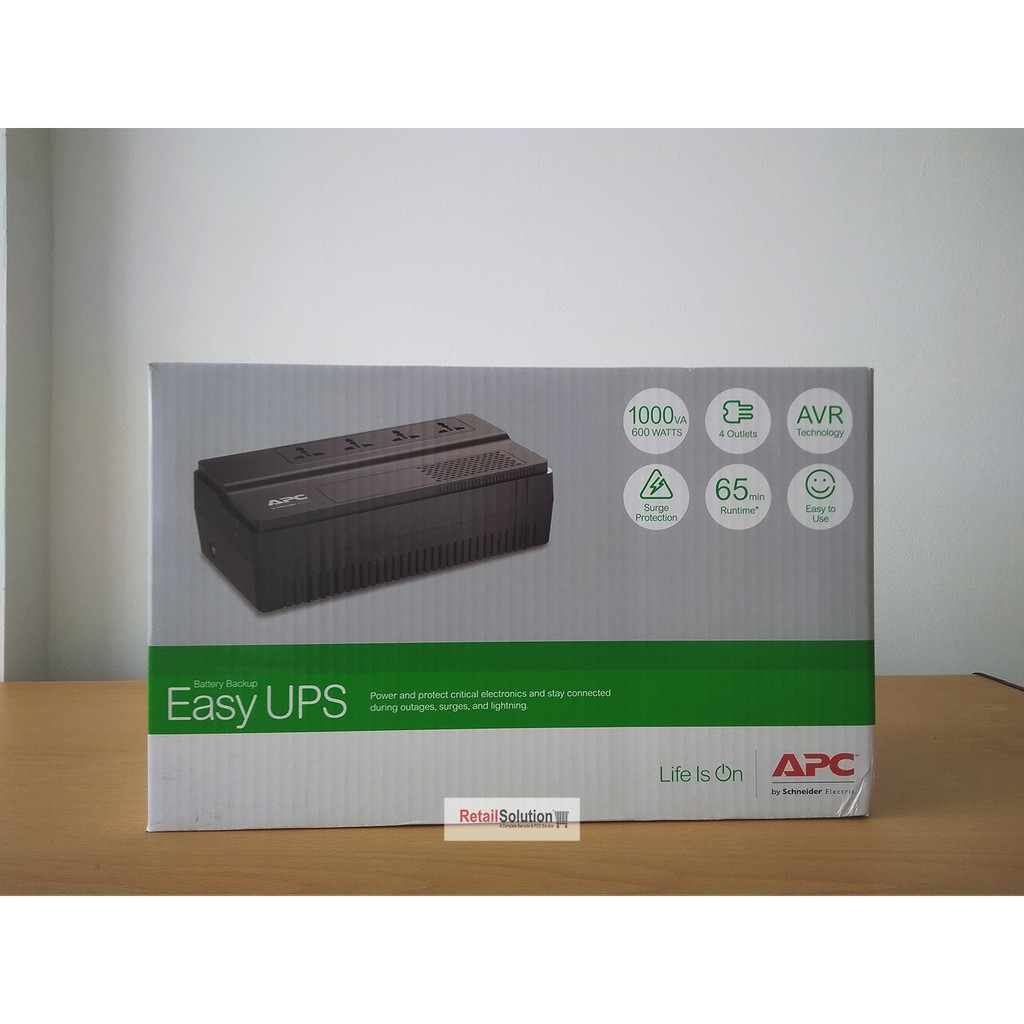 Easy UPS APC BV1000I-MS 1000VA 600W AVR 230V