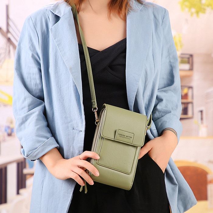 BJ29650 - BLACK/BLUE/BROWN/GRAY/GREEN/PINK/RED/YELLOW - TAS DOMPET HP SELEMPANG WANITA FASHION IMPORT MODIS ELEGAN TERMURAH TERLARIS TERBARU BAGSTORE JAKARTA TAS BATAM JT9650