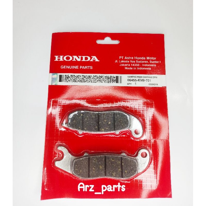 Dispad Vario Kampas Rem Depan KVB Vario 110 Old Crf 150
