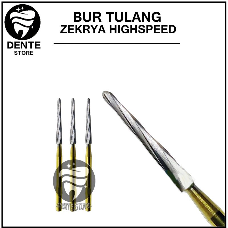 BUR TULANG GIGI ZEKRYA 21mm 25mm & 28mm ( HIGH SPEED )