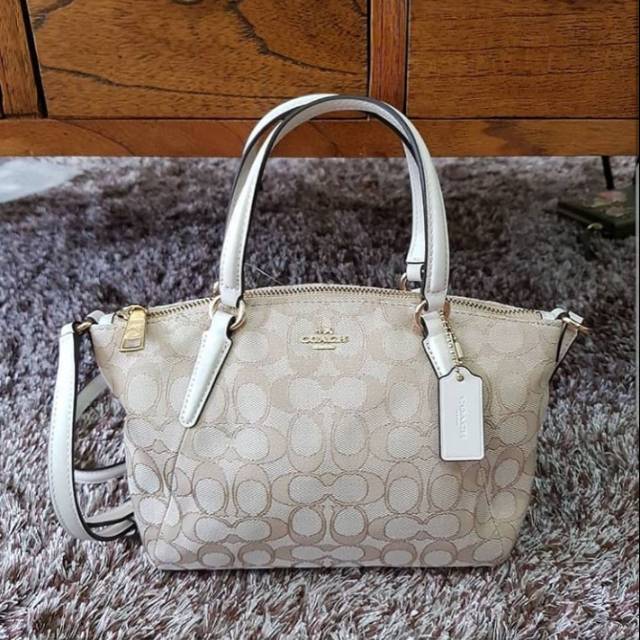 Tas Coach Ori. Mini Kelsey Sign Chalk