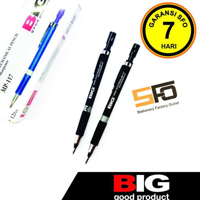 

Best Produk] Pensil Mekanik Big 2Mm Mp-117 - Hitam