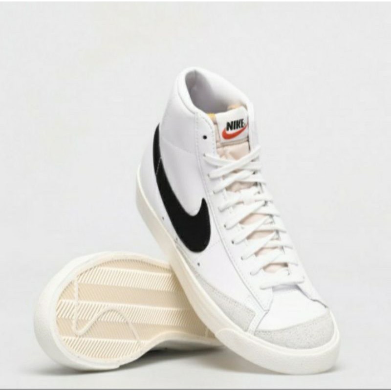 NIKE BLAZER MID VINTAGE 77 BLACK WHITE
