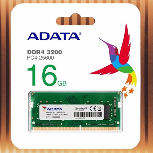 Adata DDR4 16GB 3200Mhz SODIMM PC4-25600 DDR4 3200 16GB RAM for Laptop