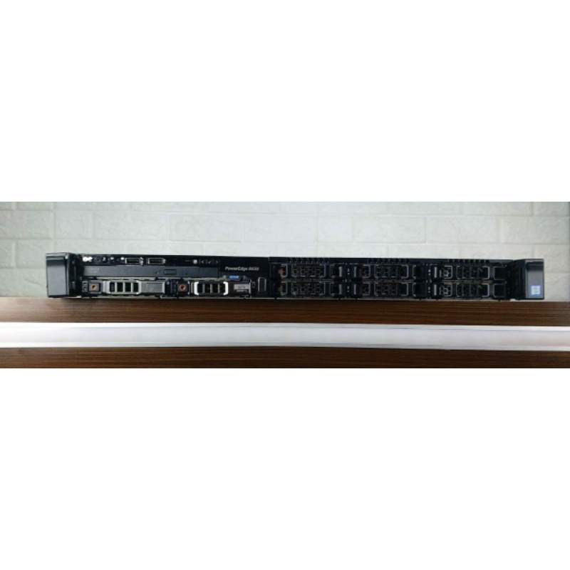 Server Dell poweredge R630 Xeon e5-2630v3 (2prosesor 16core) Ram 64gb ddr4 Hdd 600×2