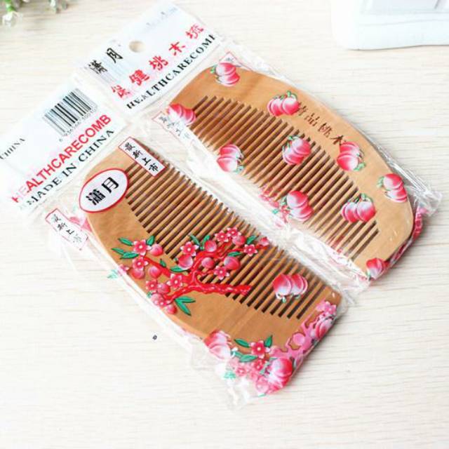 sisir kayu / sisir kayu kesehatan