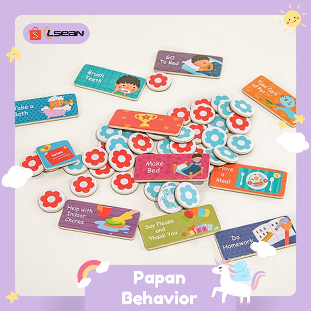 REWARD STICKER WALL/PAPAN DISIPLIN ANAK