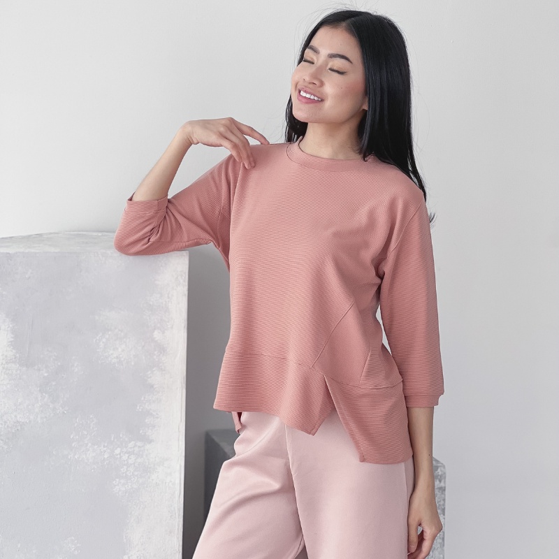 Cammomile Blouse wanita 1909010 oversized-2