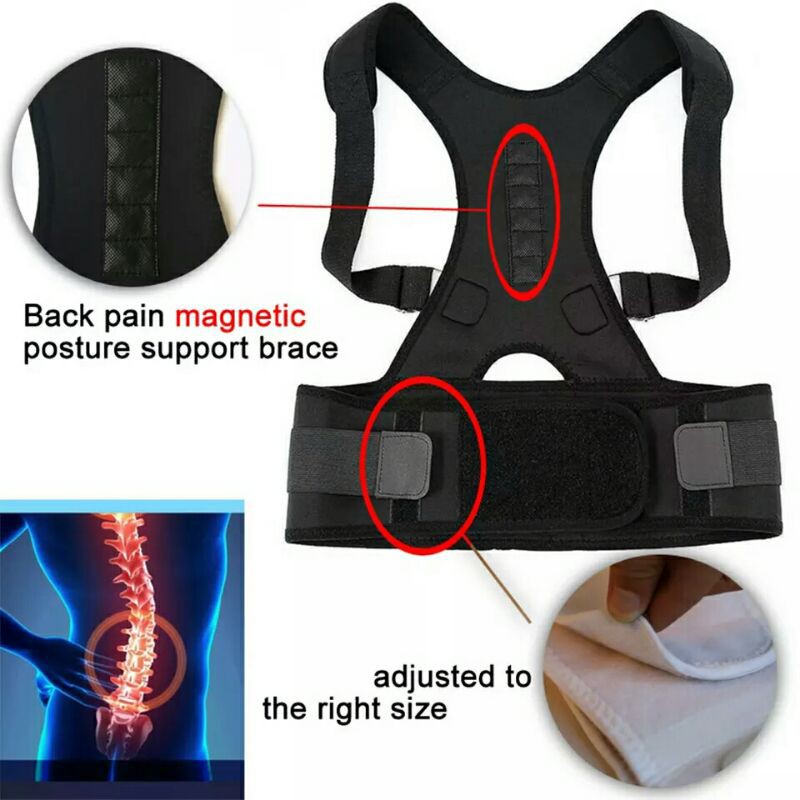 PENYANGGA PUNGGUNG POSTURE SUPPORT PENEGAK PUNGGUNG ALAT TERAPI PENEGAK TUBUH KORSET PRIA CORECCTOR