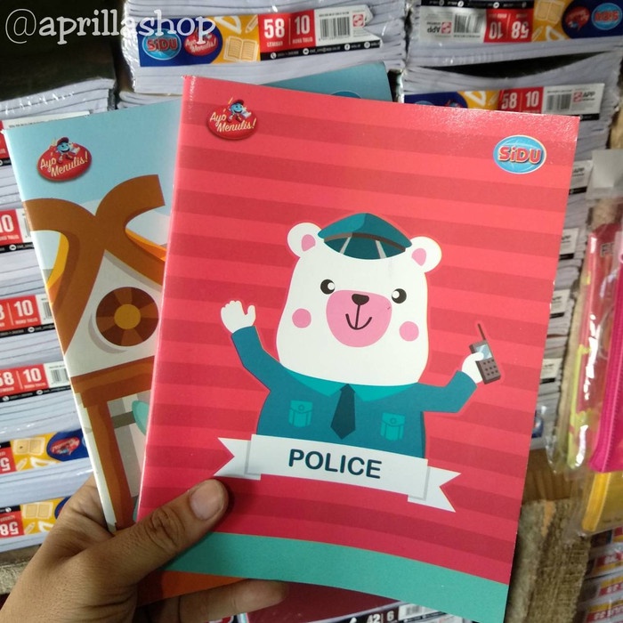 

Menakjubkan Buku Tulis Sidu ( Sinar Dunia ) 58 Lembar ( 1 Pak / 10 Buku ) Bagus