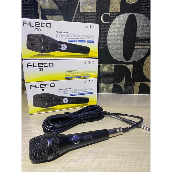 promo microphone kabel fleco D8 promo