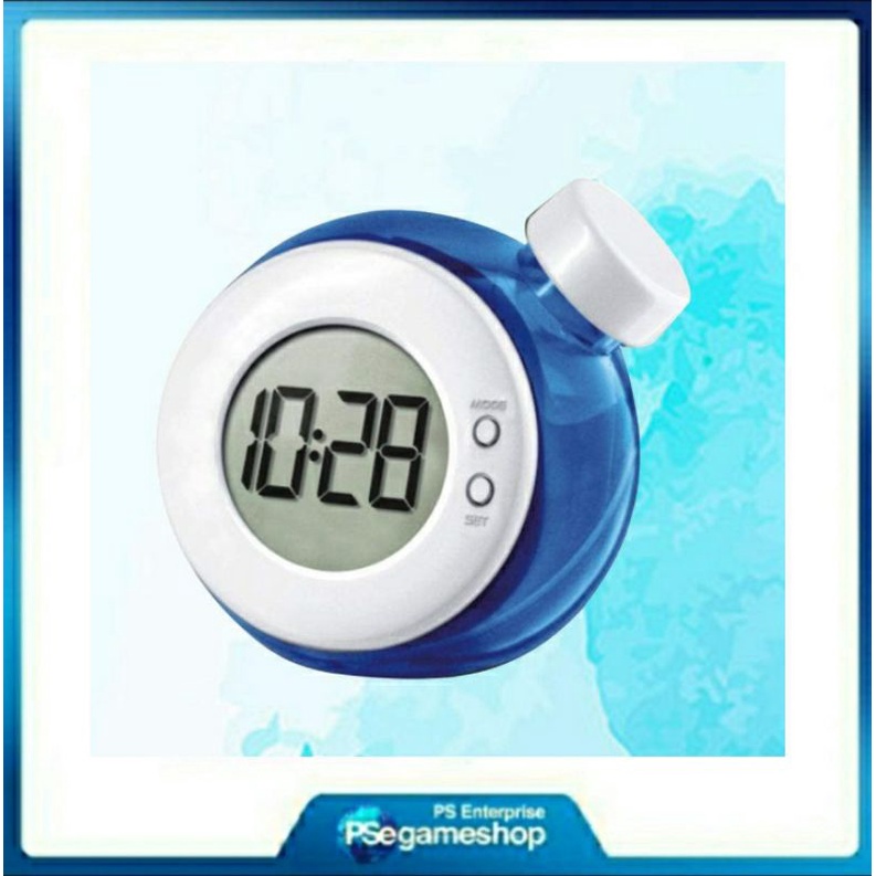 Water Powered Thermometer clock(blue)