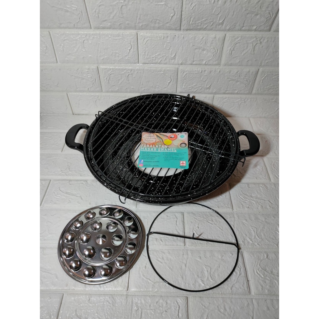 MAGIC ROASTER 34 CM MASPION / PANGGANGAN SOSIS PUTAR / PANGGANGAN BULAT / PANGGANGAN SERBAGUUNA