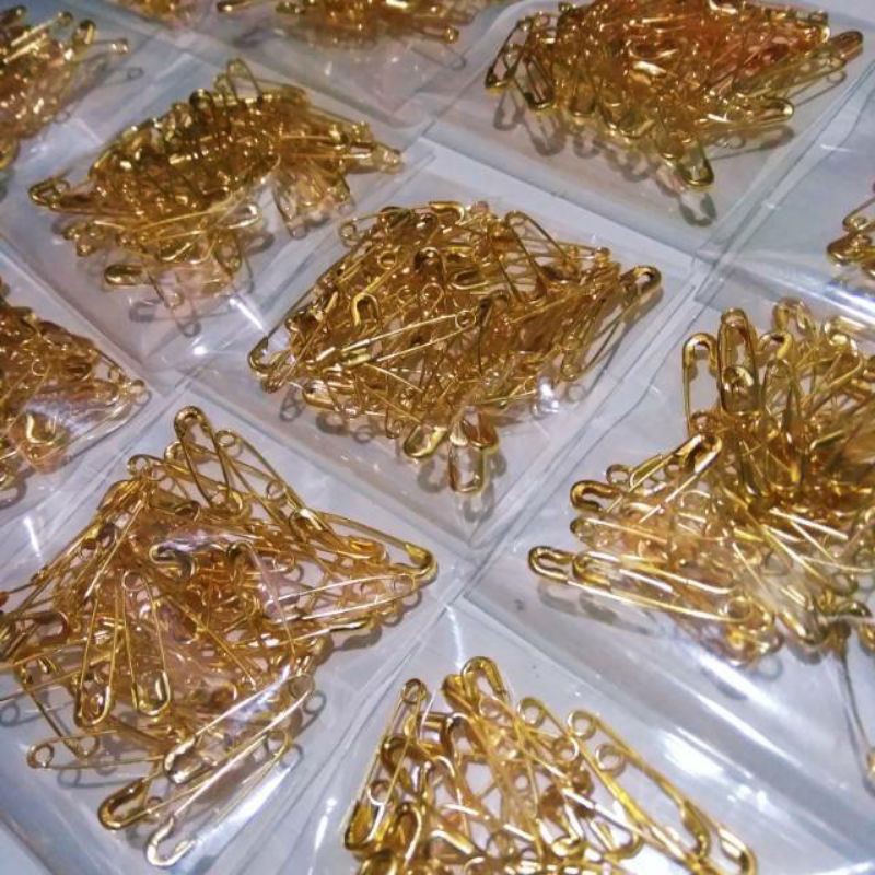 Peniti Kecil Gold - Peniti Hijab Kecil