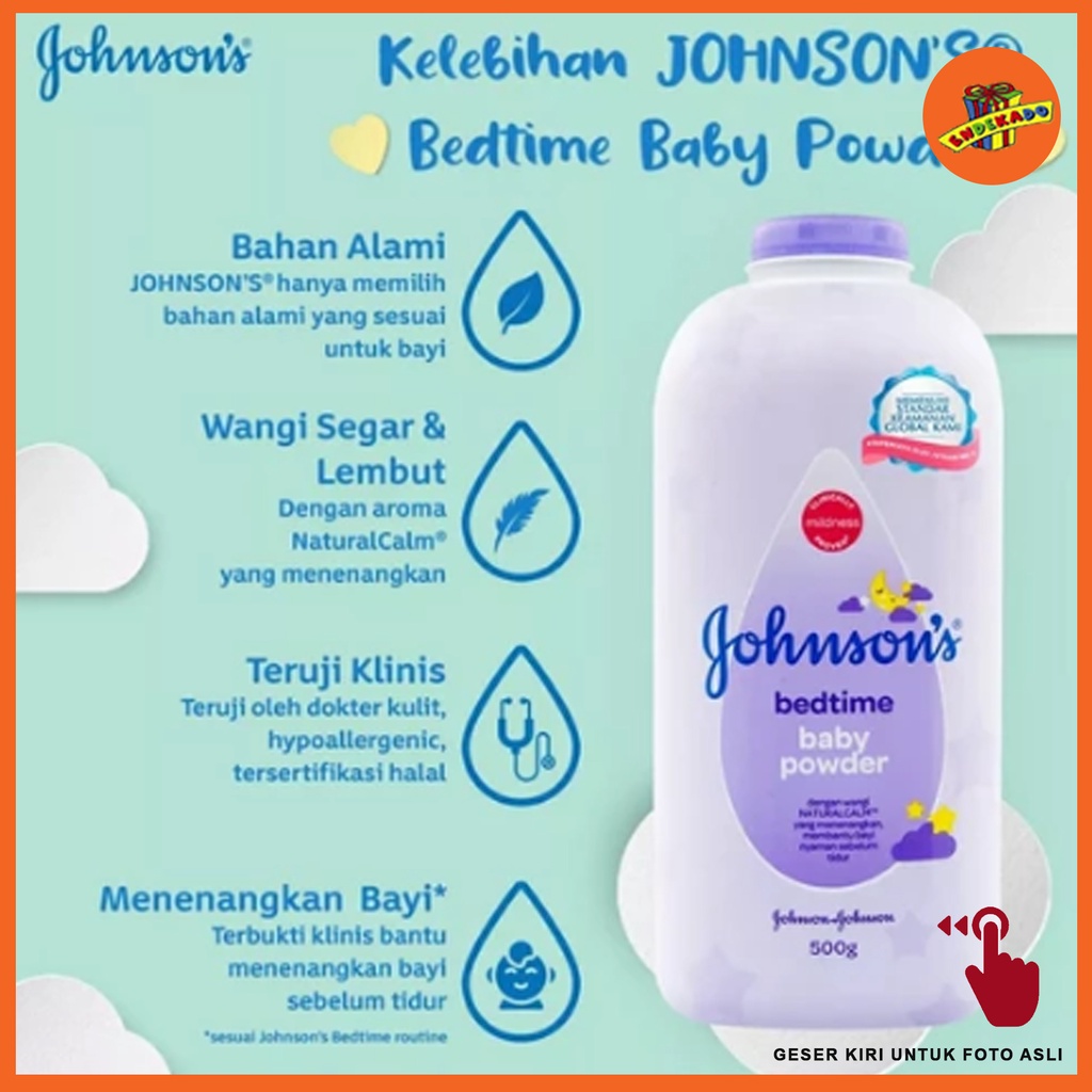 Johnson's Bedtime Baby Powder 500g